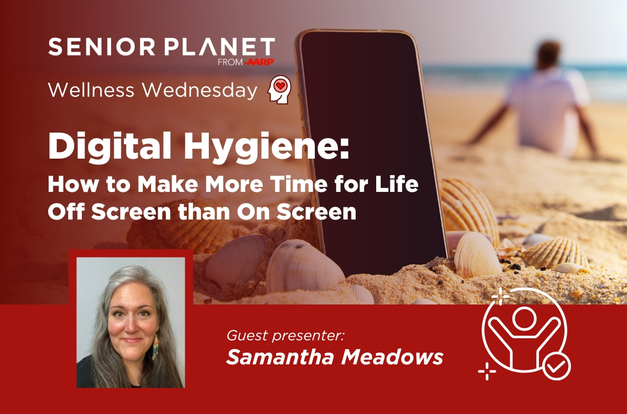 person on beach with smartphone left behind in the sand - digital hygiene: how to make more time for life off screen than on screen